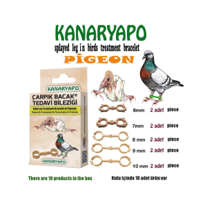 Prothèse De Pattes En Plastique pour Perruches et Pigeons (06mm/07mm/08mm/09mm/10mm)